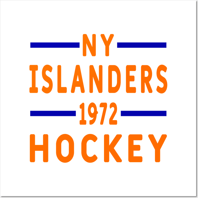 NY Islanders Classic Wall Art by Medo Creations